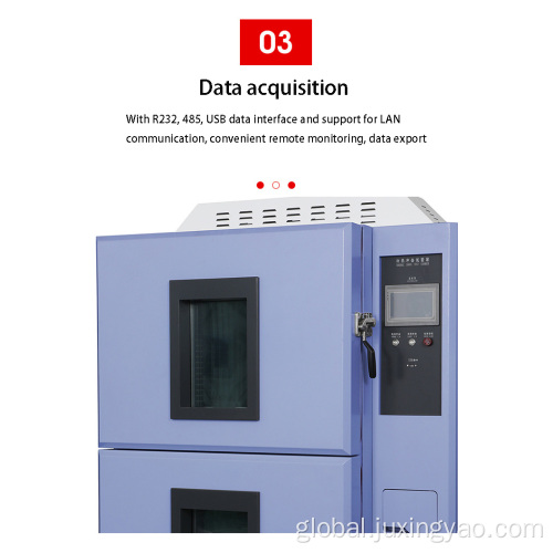 Cold And Heat Shock Test Machine Three compartment cold and heat shock test chamber Manufactory